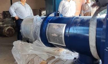 VILLA MONONA: SAMEEP PUSO EN FUNCIONAMIENTO UN NUEVO EQUIPO DE BOMBEO PARA UN MAYOR APORTE DE AGUA POTABLE