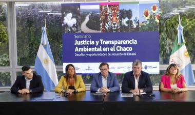 EL GOBIERNO DEL CHACO INVITA AL SEMINARIO SOBRE JUSTICIA Y TRANSPARENCIA AMBIENTAL