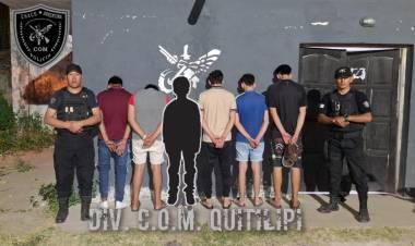 DEMORAN A SIETE JÓVENES Y DETIENEN A UNO POR TENENCIA DE DROGAS