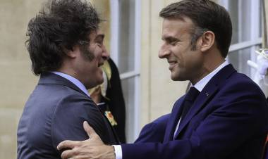 MACRON RESPALDÓ EL AJUSTE LIBERTARIO