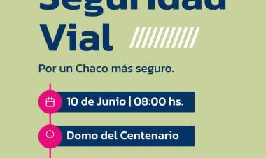 CHACO IMPULSA MÁS SEGURIDAD VIAL CON UNA JORNADA RECREATIVA Y EDUCATIVA EN RESISTENCIA