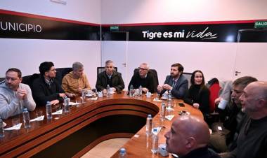 TIGRE: JULIO ZAMORA RECIBIÓ A INTENDENTES DE LA PROVINCIA DE BUENOS AIRES PARA INTERCAMBIAR EXPERIENCIAS EN MATERIA DE SEGURIDAD 
