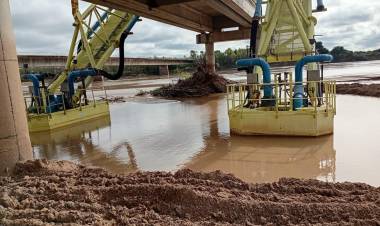 PUERTO LAVALLE: SAMEEP EJECUTA ACCIONES EN LA PLANTA POTABILIZADORA ANTE LA BAJANTE DEL RÍO BERMEJO