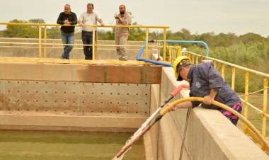 PUERTO LAVALLE: SAMEEP EJECUTA ACCIONES EN LA PLANTA POTABILIZADORA PARA MANTENER LA CALIDAD Y CONTINUIDAD DEL SERVICIO