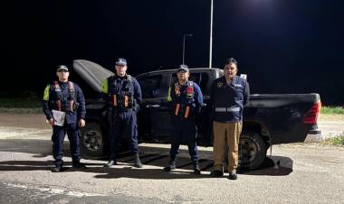 FIN DE SEMANA: SECUESTRARON UN ARMA DE FUEGO, UNA CAMIONETA CON DOMINIO Y DOCUMENTACIONES APOCRIFAS E INCAUTARON UNA MOTO ADULTERADA