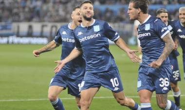 RACING SE IMPUSO ANTE ALDOSIVI Y TAMBIÉN DA PELEA EN EL TORNEO CLAUSURA