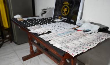 ALLANAMIENTOS ANTIDROGAS: SECUESTRARON COCAINA, DINERO Y APREHENDIERON A DOS PERSONAS 