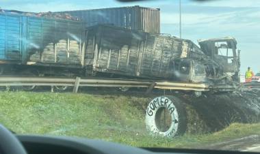 TRES MUERTES POR UN CHOQUE EN RUTA 9