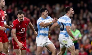 LOS PUMAS GOLEARON A GALES CON LA MIRA EN LA CLASIFICACIÓN AL MUNDIAL
