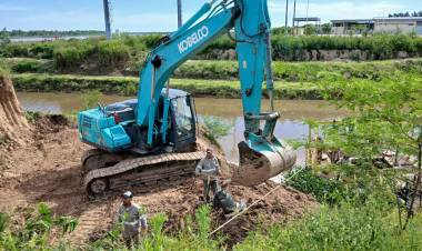 SAMEEP REALIZÓ TRABAJOS CLAVES PARA REFORZAR EL ABASTECIMIENTO DE AGUA EN EL DEPARTAMENTO BERMEJO
