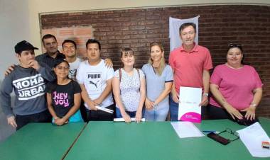 EN CASTELLI: TRABAJO ARTICULADO DE ÑACHEC CON PERSONAS NO VIDENTES PARA IMPULSAR PROYECTOS INCLUSIVOS