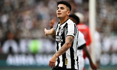 BOTAFOGO, AL BORDE DE LA INHIBICIÓN POR LA MILLONARIA DEUDA DEL PASE DE THIAGO ALMADA
