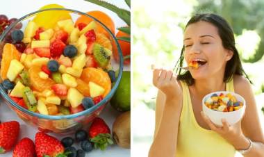 LAS ENSALADAS DE FRUTAS ADELGAZAN LOS BOLSILLOS ANTES QUE LA BALANZA DIGA NADA