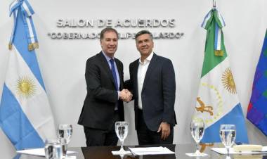 SANTILLI SE REUNIÓ CON ZDERO POR LA REFORMA LABORAL: “ESTAMOS EN SINTONÍA"