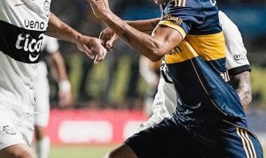 BOCA REACCIONÓ, LO DIO VUELTA ANTE OLIMPIA Y CERRÓ EL AMISTOSO CON CARÁCTER