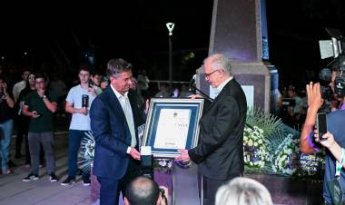 148° ANIVERSARIO DE RESISTENCIA: EL GOBERNADOR ZDERO ANUNCIÓ OBRAS DE REMODELACIÓN INTEGRAL DEL PARQUE 2 DE FEBRERO