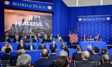 TRUMP PRESENTÓ SU “JUNTA DE PAZ” CON UN APORTE MILLONARIO DE EE.UU. Y SUS ALIADOS