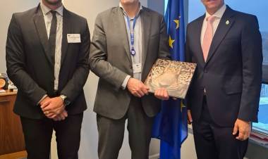 ZDERO SE REUNIÓ CON AUTORIDADES DE LA COMISIÓN EUROPEA PARA IMPULSAR EL ACUERDO UE–MERCOSUR