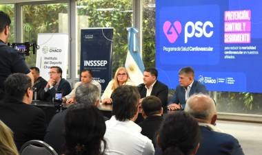 INSSSEP PRESENTÓ EL NUEVO PROGRAMA DE PREVENCIÓN DE SALUD CARDIOVASCULAR
