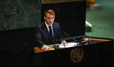 MACRON RECHAZÓ LAS ACCIONES MILITARES DE ESTADOS UNIDOS E ISRAEL: “ESTÁN AL MARGEN DEL DERECHO INTERNACIONAL”