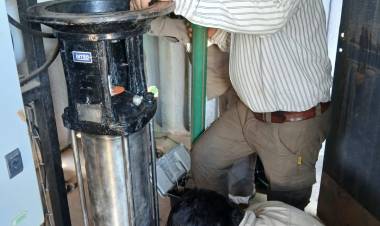 COMANDANCIA FRÍAS: SAMEEP PUSO EN MARCHA NUEVAMENTE LA PLANTA DE ÓSMOSIS Y SE RESTABLECIÓ EL SERVICIO DE AGUA