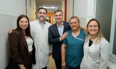 SÁENZ PEÑA: ZDERO INAUGURÓ EL NUEVO CONSULTORIO OFTALMOLÓGICO EN EL HOSPITAL 4 DE JUNIO