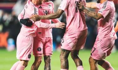 INTER MIAMI VENCIÓ A REAL SALT LAKE DE VISITANTE Y NO LE PIERDE PISADA AL LÍDER