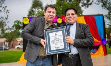 FUERTE IMPULSO AL NORTE: PAVIMENTO Y ANUNCIO DE VIVIENDAS EN EL ANIVERSARIO 126 DE MISIÓN NUEVA POMPEYA