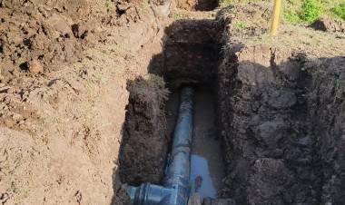 SAMEEP: MÁS DE 400 FAMILIAS DE VILLA BERTHET ACCEDERÁN AL AGUA POTABLE GRACIAS A UNA NUEVA RED MAESTRA