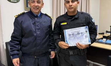 UN AGENTE CHAQUEÑO SE GRADUÓ COMO COMANDO TRAS SUPERAR UN EXIGENTE CURSO EN JUJUY