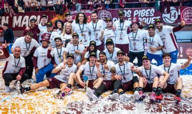 LANÚS SALIÓ CAMPEÓN Y VOLVIÓ A LA LIGA NACIONAL DE BÁSQUETBOL