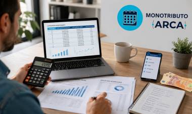 MONOTRIBUTO: ESCALAS ACTUALIZADAS Y CUÁNTO HAY QUE PAGAR ESTE MES EN ARCA ANTES DE LA ACTUALIZACIÓN