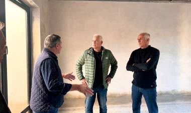 CHARATA: EL NUEVO EDIFICIO DEL REGISTRO CIVIL SUPERA EL 80?AVANCE Y ENTRA EN SU ETAPA FINAL