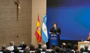 MILEI DICE QUE CREE EN LA HONESTIDAD DE ADORNI, PERO SI LA JUSTICIA LO CONSIDERA CULPABLE LO "EYECTA"