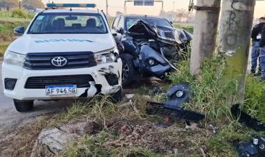 EVADIÓ CINCO CONTROLES Y CAYÓ TRAS UNA CINEMATOGRÁFICA PERSECUCIÓN POR LA RUTA 11