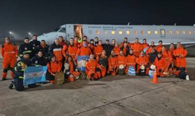 ARGENTINA ENVIÓ MÁS BRIGADISTAS A VENEZUELA PARA REFORZAR LA ASISTENCIA HUMANITARIA