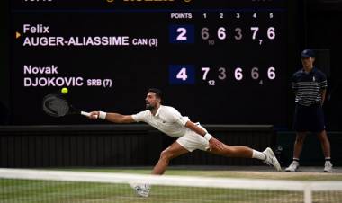 NOVAK DJOKOVIC GANÓ TRAS CINCO HORAS Y ENFRENTARÁ A JANNIK SINNER EN LA FINAL DE WIMBLEDON