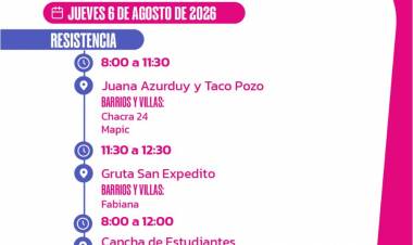ÑACHEC: ESTE JUEVES 6 CONTINÚA LA ENTREGA DE MÓDULOS ALIMENTARIOS EN DISTINTOS BARRIOS DE RESISTENCIA