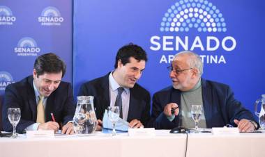 EL SENADO TOMA EXAMEN A BERTUZZI Y YADAROLA QUE TENDRÁN EN SUS MANOS CAUSAS CLAVES PARA EL GOBIERNO