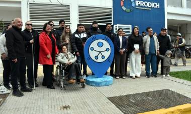 EL IPRODICH INCORPORÓ EL NUEVO SÍMBOLO UNIVERSAL DE ACCESIBILIDAD Y RENOVÓ SU ESPACIO LÚDICO