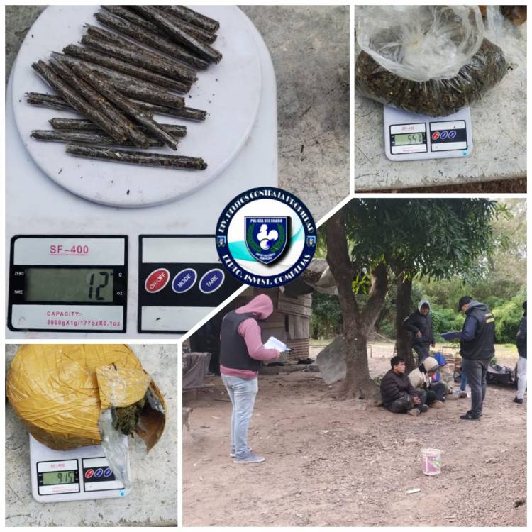 ALLANAMIENTO: SECUESTRARON DROGA Y FOCOS DE ALUMBRADO PÚBLICO Ta