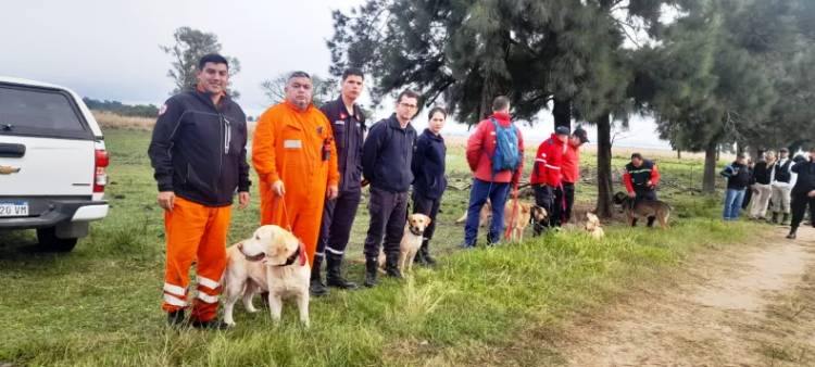 LA EXPERIENCIA DE LA BRIGADA CANINA CHAQUEÑA EN LA INCANSABLE BÚSQUEDA DE LOAN