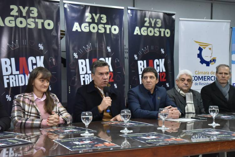 EL 2 Y 3 DE AGOSTO VUELVE EL BLACK FRIDAY A RESISTENCIA: “ES UN BENEFICIO PARA EL COMERCIO Y PARA TODA LA GENTE”, DIJO EL GOBERNADOR ZDERO