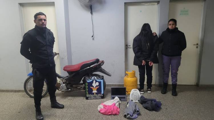 DETUVIERON A UNA MUJER CON VARIOS BIENES AJENOS