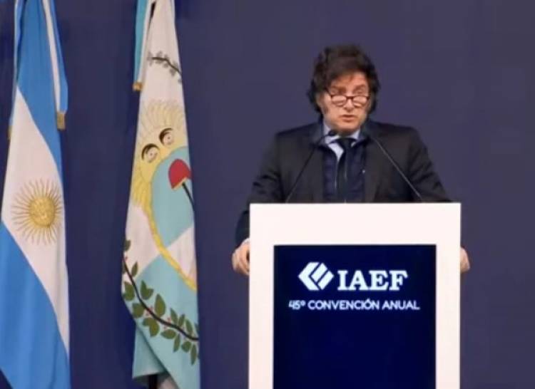 DESDE MENDOZA, MILEI LE DIO UNA CLASE DE ECONOMÍA A CRISTINA KIRCHNER: "SALUDOS, CRIS, ESTO VA PARA VOS"