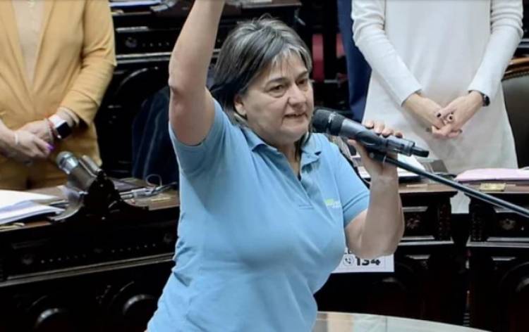 EL EXABRUPTO DE UNA DIPUTADA DE IZQUIERDA: “HAY QUE SER MUY TACHO DE MIERDA PARA VOTAR EN CONTRA DE LOS JUBILADOS”