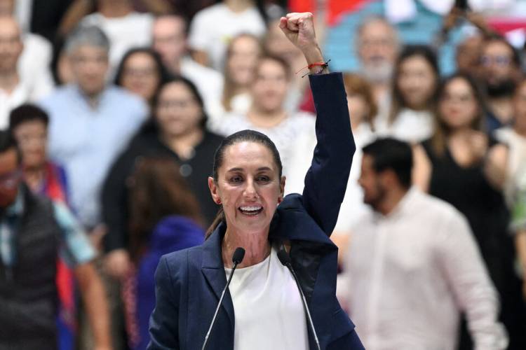 CLAUDIA SHEINBAUM SE CONVERTIRÁ EN LA PRIMERA PRESIDENTA DE MÉXICO