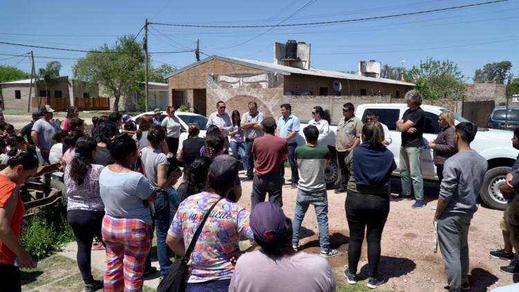 VILLA ÁNGELA: SAMEEP CULMINÓ LOS TRABAJOS DE EXTENSIÓN DE RED DE AGUA POTABLE, EN EL BARRIO TUPAC