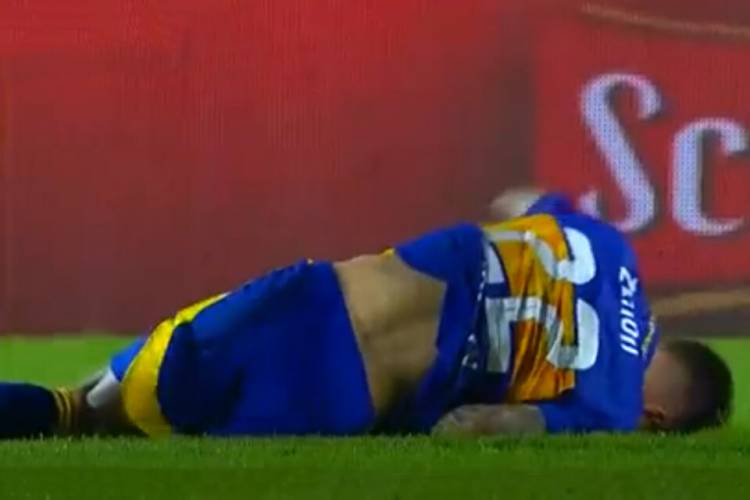 ZENÓN TIENE PARA UN MES: SUFRIÓ SÓLO UN ESQUINCE DE TOBILLO
