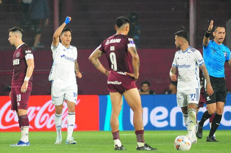 LANÚS PERDIÓ CON CRUZEIRO Y QUEDÓ ELIMINADO DE LA SUDAMERICANA